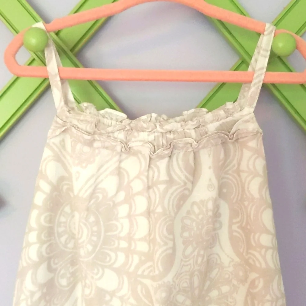 ✨Old Navy Girls Linen Blend Sundress - Size: S (6/7)